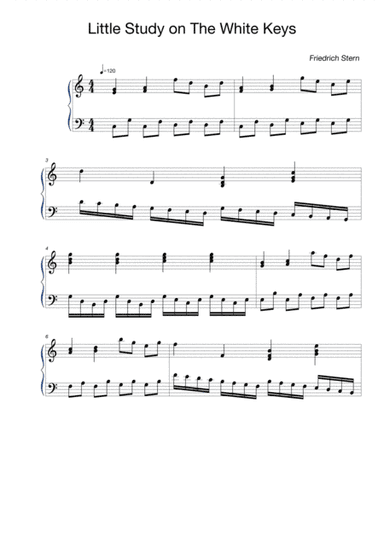 Little Study on The White Keys