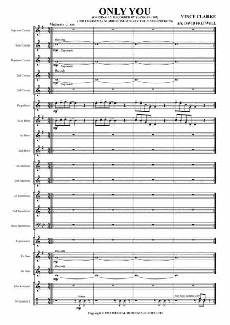 Only You (arr. David Fretwell)
