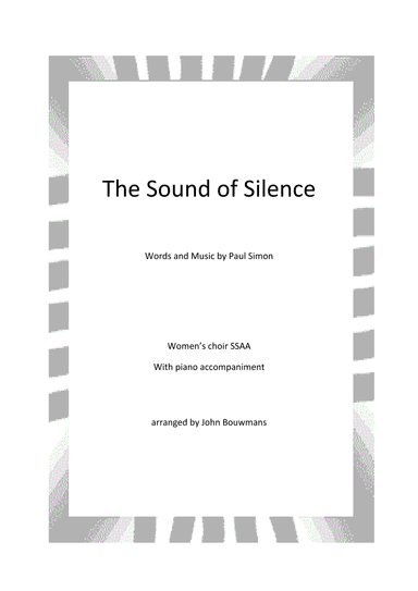 The Sound Of Silence (arr. John Bouwmans)