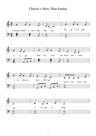 Church Is More Than Sunday