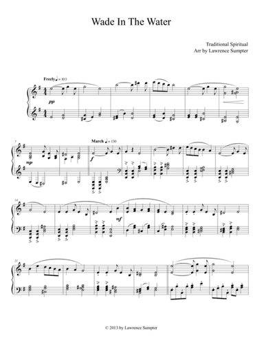Wade In The Water (arr. Lawrence Sumpter)