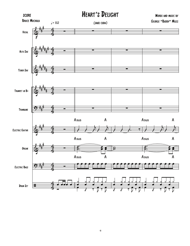 Hearts Delight (arr. Bruce Muckala)