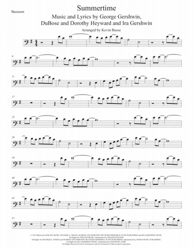 Summertime (arr. Kevin Busse)