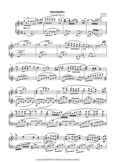 Op.7 Thanks [Dr.QUEW]