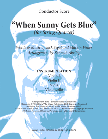 When Sunny Gets Blue (arr. Kenneth Abeling)