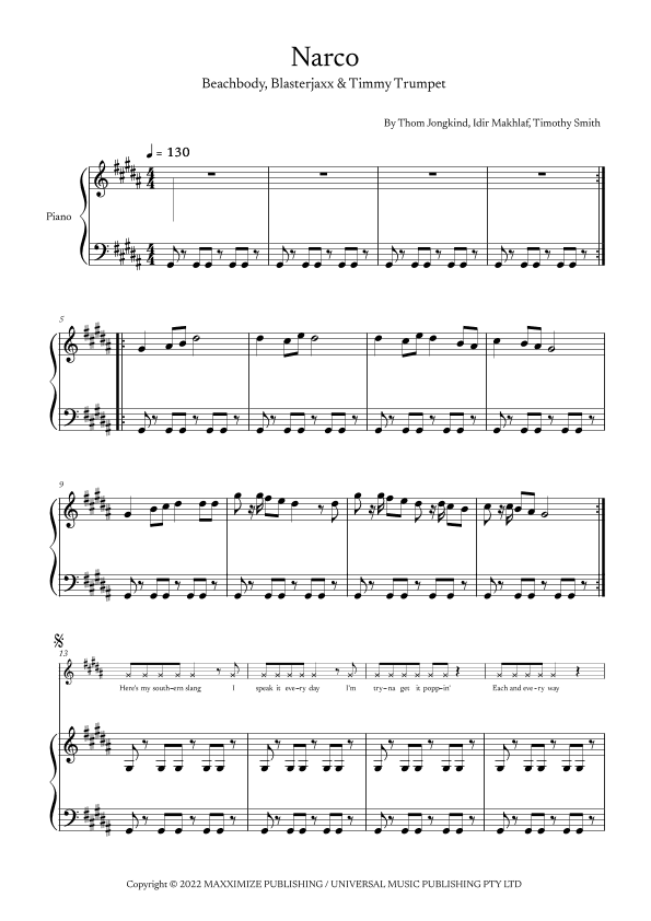 Narco (arr. Marcony Carvalho)