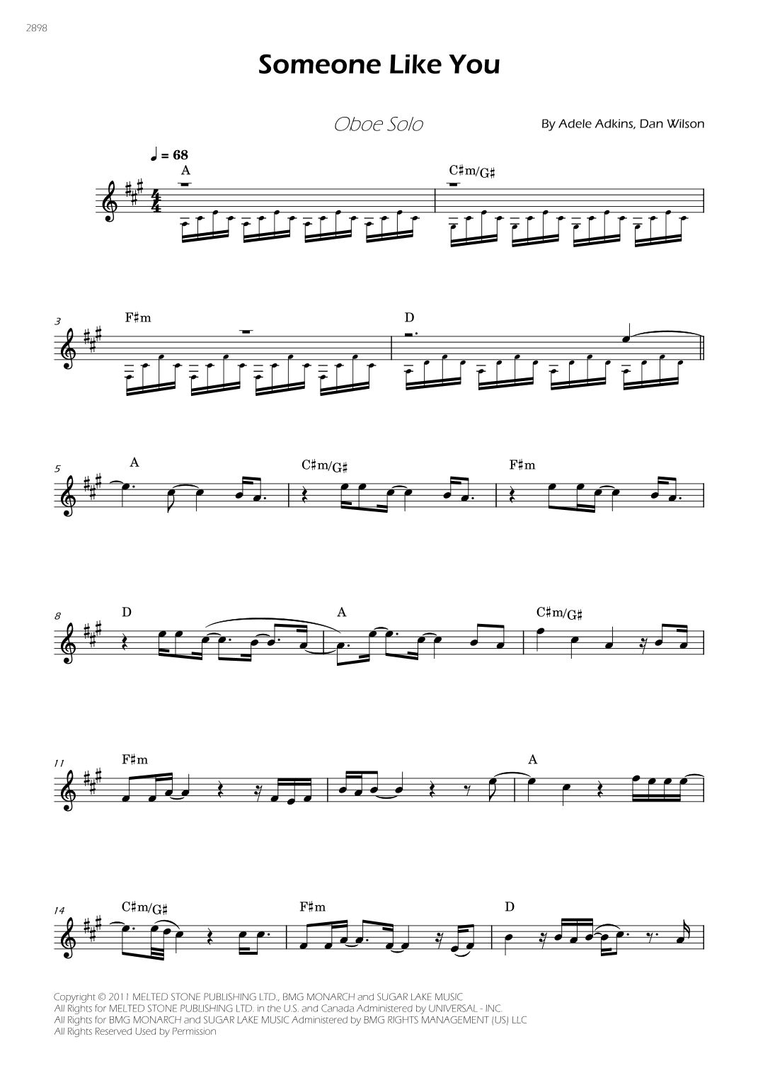 Someone Like You (arr. César Madeira)