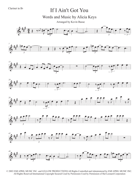 If I Ain't Got You (arr. Kevin Busse)