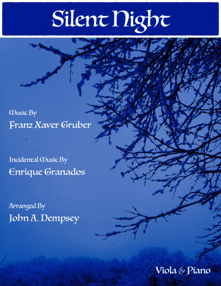 Silent Night (Viola and Piano) (arr. John A. Dempsey)