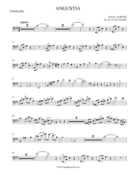 Angustia (arr. Nick Lacanski)