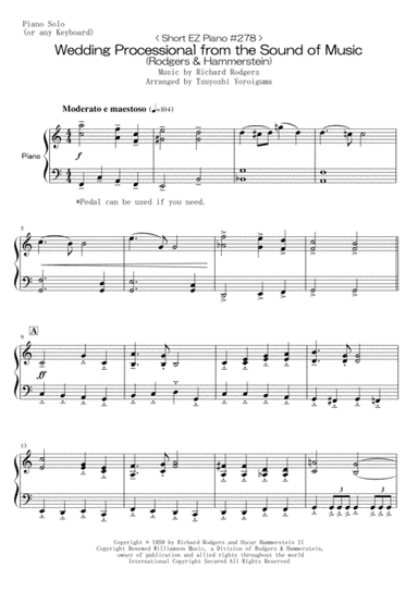 Wedding Processional (arr. Tsuyoshi Yoroiguma)