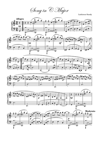 Song in C Major