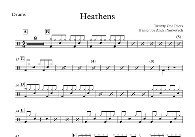 Heathens (arr. Andrew Yuskevych)