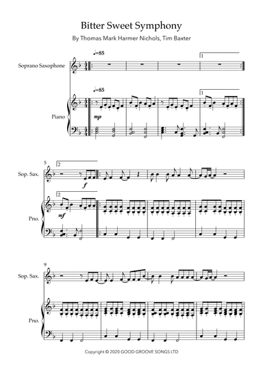 Bittersweet Symphony (arr. Matthew pyeon)