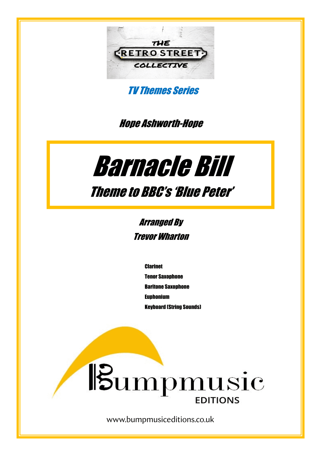 Barnacle Bill (arr. Trevor Wharton)