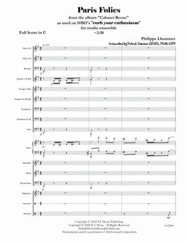 Eskimo Lumber (arr. Patrick Sheehan)