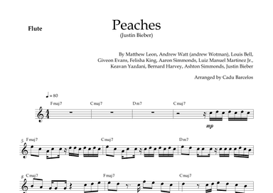 Peaches (arr. Cadu Barcelos)