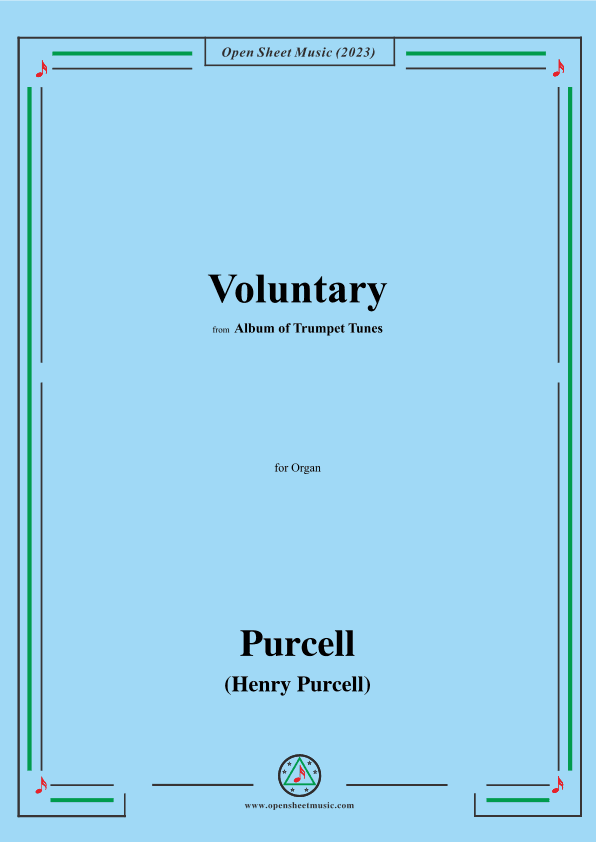 Purcell-Voluntary,from 'Album of Trumpet Tunes',for Organ (arr. OSM Press)