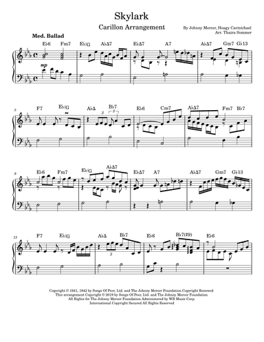 Skylark (arr. Thaira Sommer)