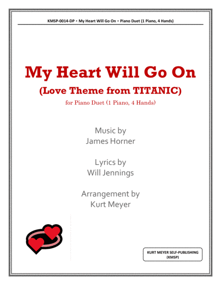 My Heart Will Go On (love Theme From 'titanic') (arr. Kurt Meyer)