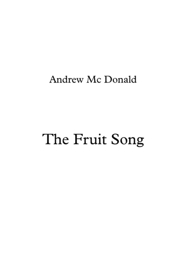 The Fruit Song