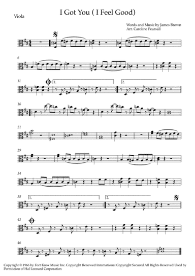 I Got You (I Feel Good) (arr. Caroline Pearsall)
