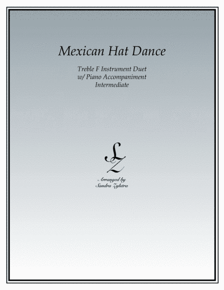 Mexican Hat Dance (F instrument duet) (arr. Sandra Zylstra)