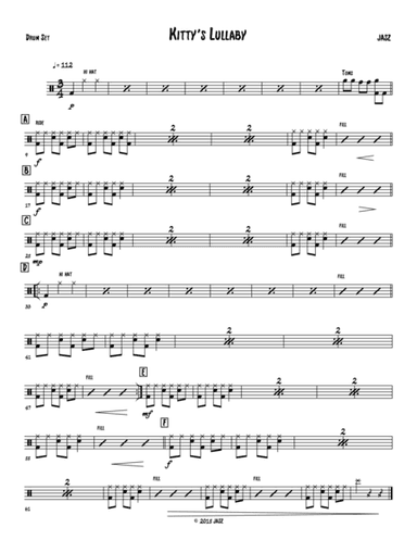 Killy's Lullaby - drums