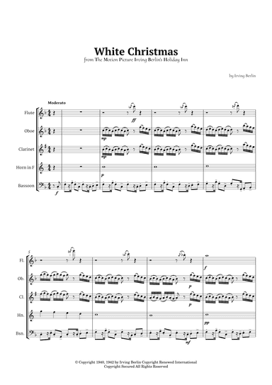 White Christmas (arr. Ander)