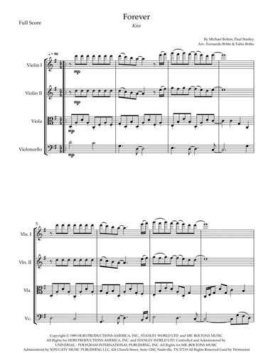 Forever (arr. Fernando Britto)