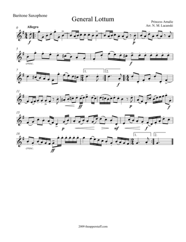 General Lottum (arr. Nick Lacanski)