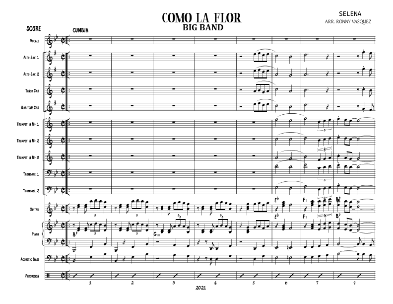 COMO LA FLOR