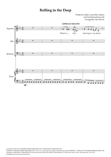 Rolling In The Deep (arr. Alex Morris)
