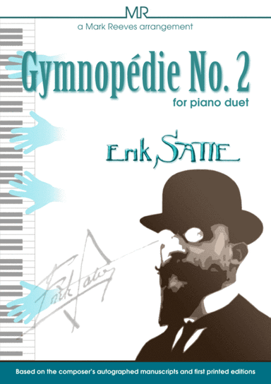 Erik Satie - Gymnopedie No 2 for Piano Duet (arr. Mark Reeves)