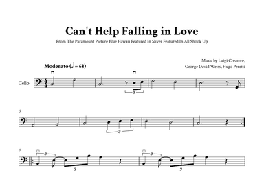Can't Help Falling In Love (arr. Yuri Noronha)