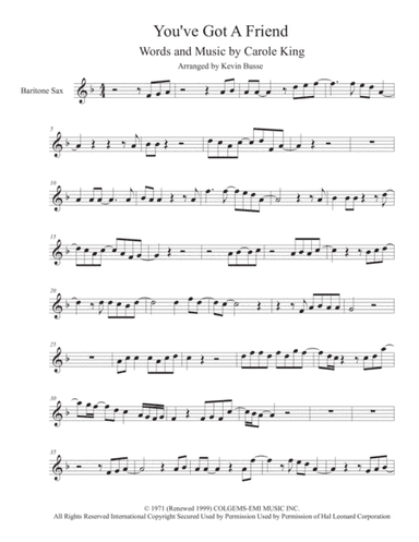 You've Got A Friend (arr. Kevin Busse)