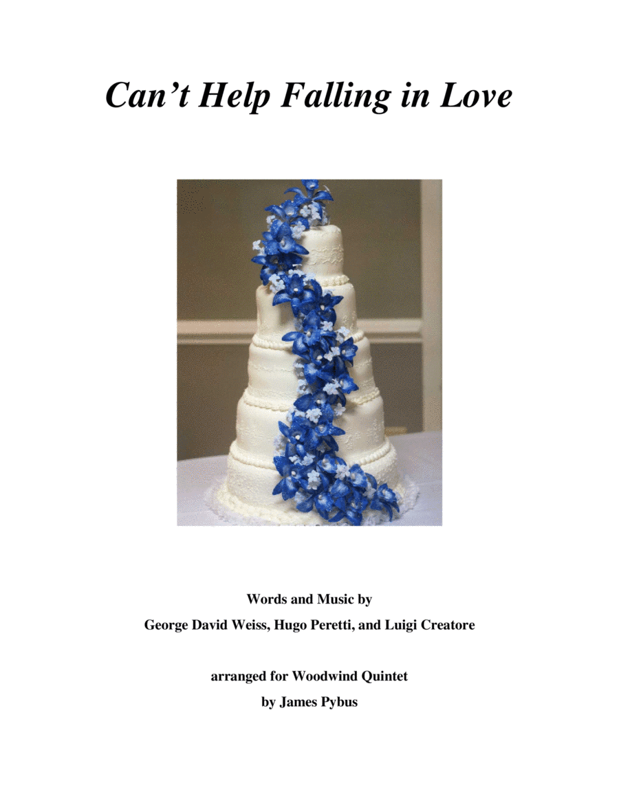 Can't Help Falling In Love (arr. James Pybus)