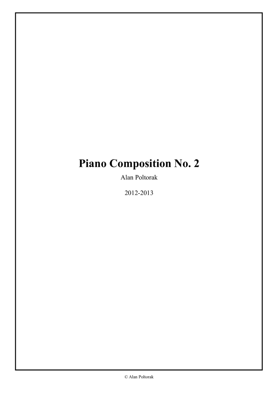Piano Composition No. 2