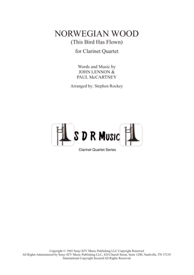 Norwegian Wood (this Bird Has Flown) (arr. Stephen Rockey)