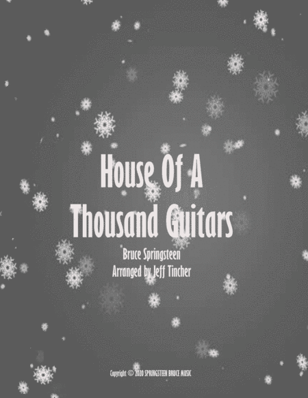 House Of A Thousand Guitars (arr. Jeff Tincher)