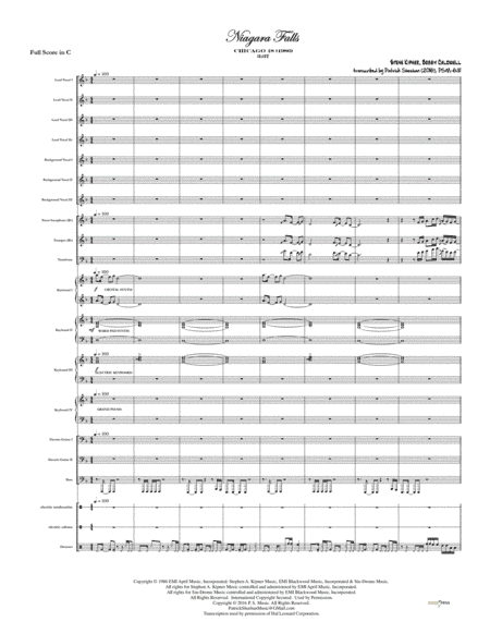 Niagara Falls (arr. Patrick Sheehan)