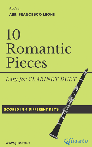 10 Romantic Pieces - Clarinet Duet (arr. Francesco Leone)