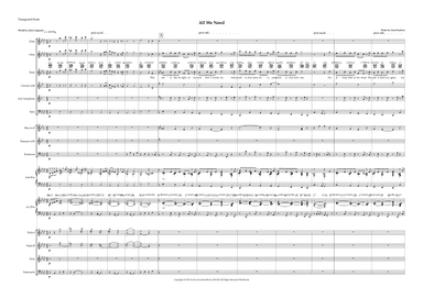 All We Need - Score Only