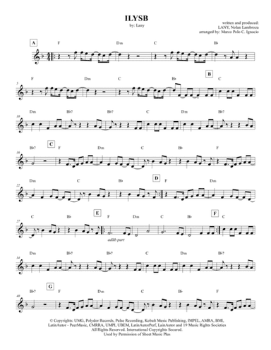 Ilysb (arr. Marco Polo C. Ignacio)