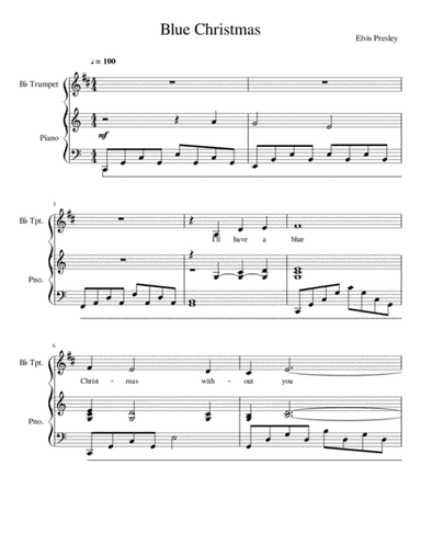 Blue Christmas (arr. Sophie Winfield)