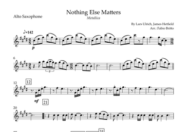 Nothing Else Matters (arr. Fabio Britto)