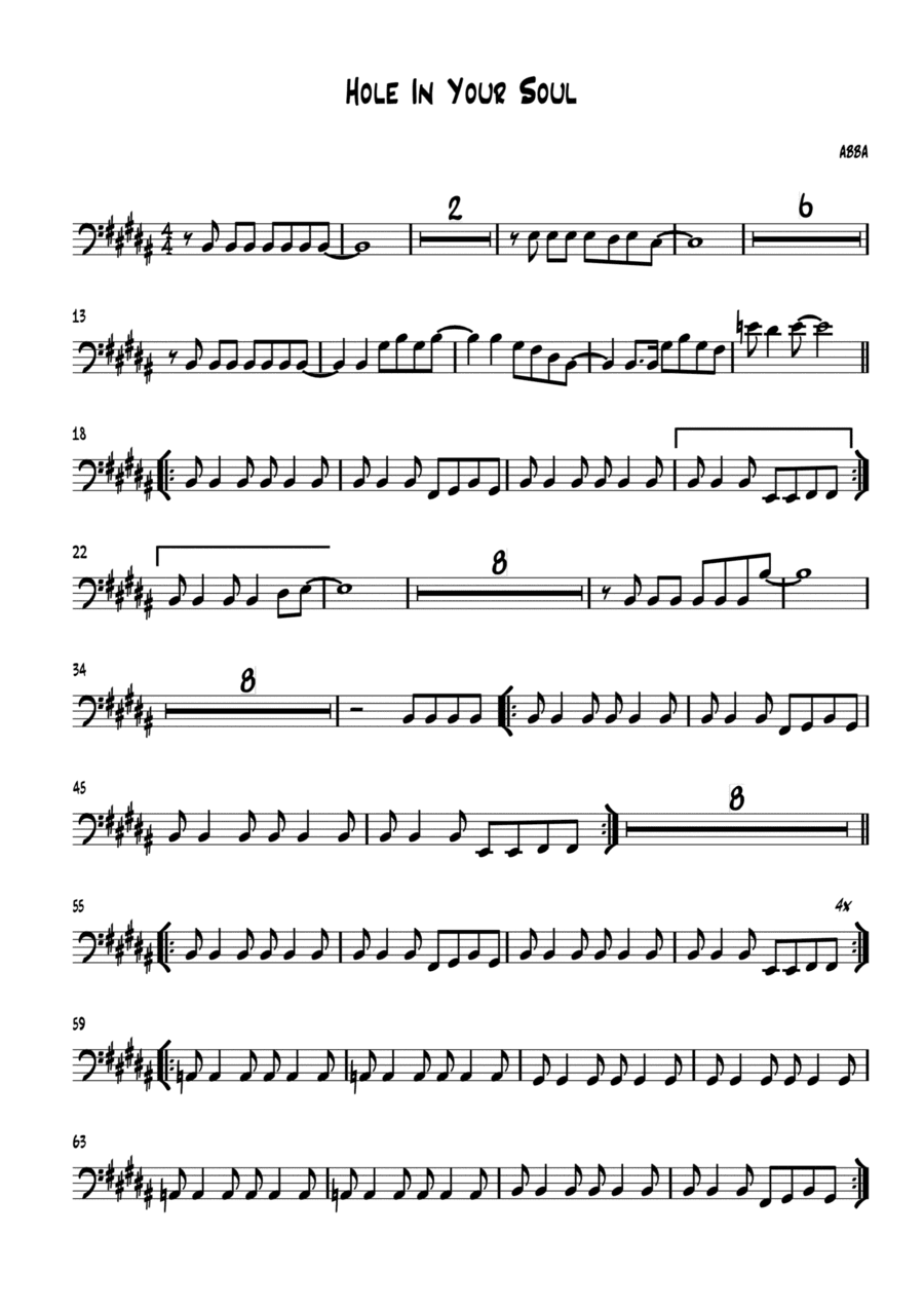 Hole In Your Soul (arr. Verena Watkiss)