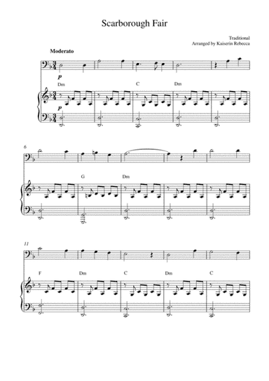 Scarborough Fair (arr. Kaiserin Rebecca)