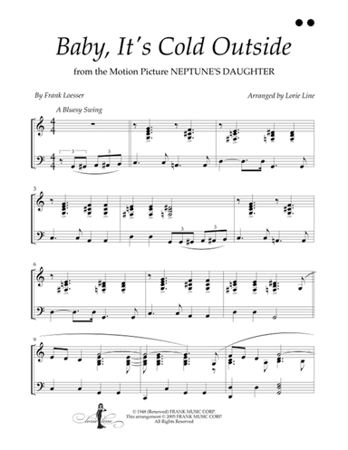 Baby, It's Cold Outside (arr. Lorie Line)