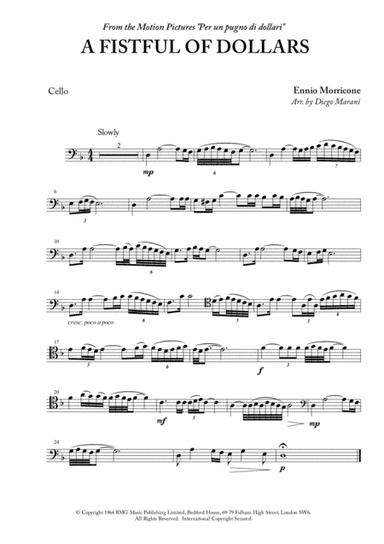 A Fistful Of Dollars (arr. Diego Marani)